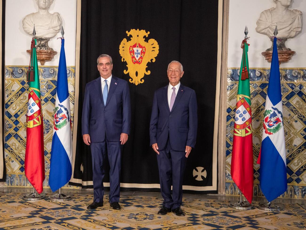 Presidente de Portugal define a Luis Abinader como un gran líder en la región de Centroamérica y el Caribe