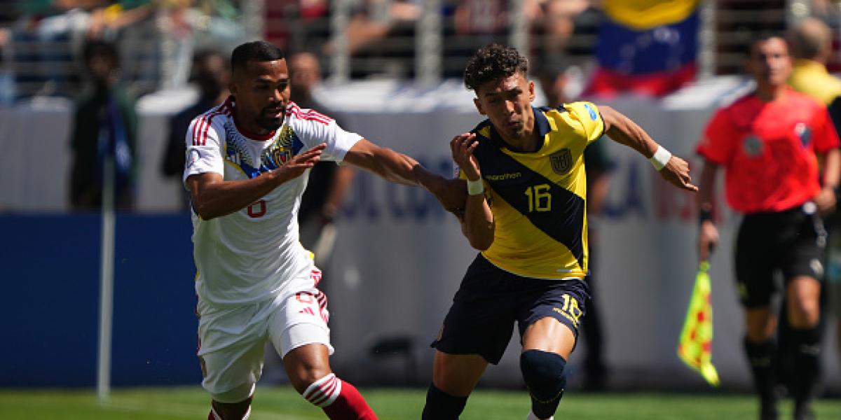 Ecuador vs Venezuela en vivo hoy