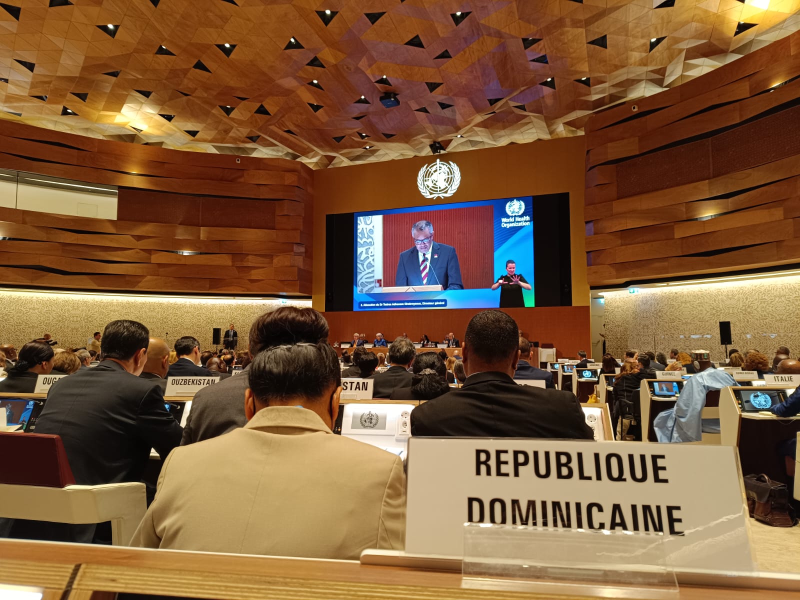 República Dominicana participa en la 77° Asamblea Mundial de la Salud, celebra en Ginebra
