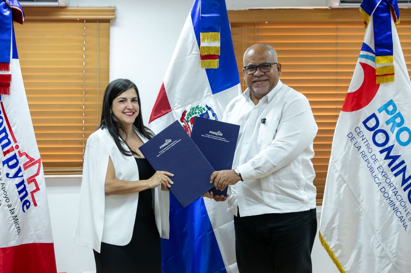 ProDominicana y Promipyme acuerdan impulsar el desarrollo de las mipymes dominicanas