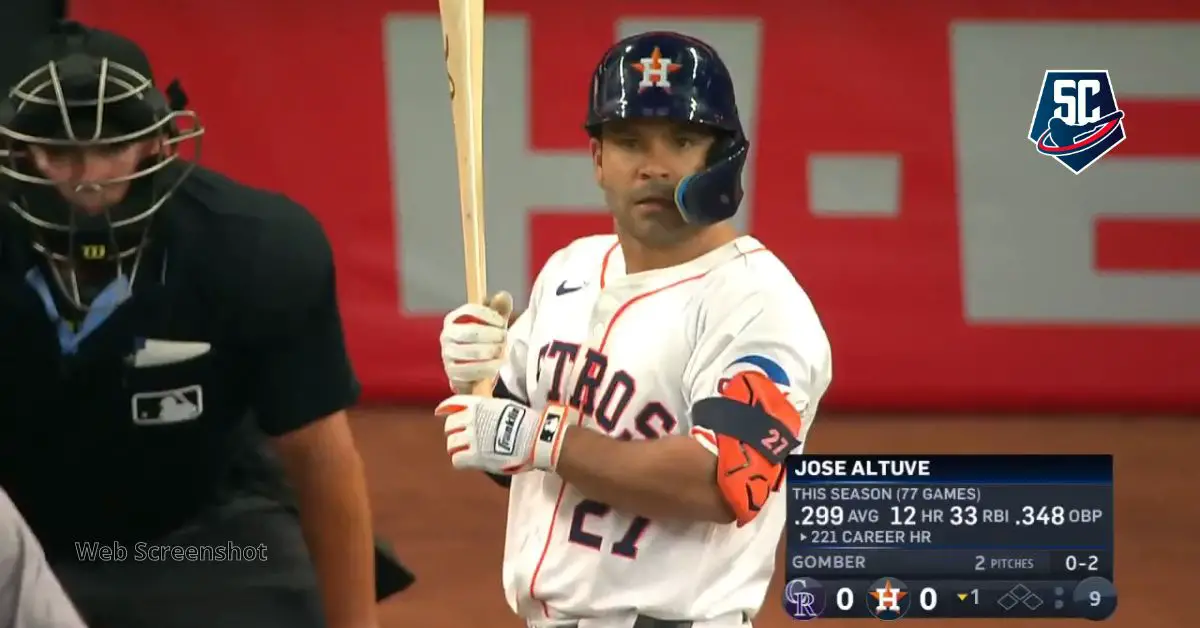 Jose Altuve dio el 40 y anotó 1ra de Houston (+VIDEO)