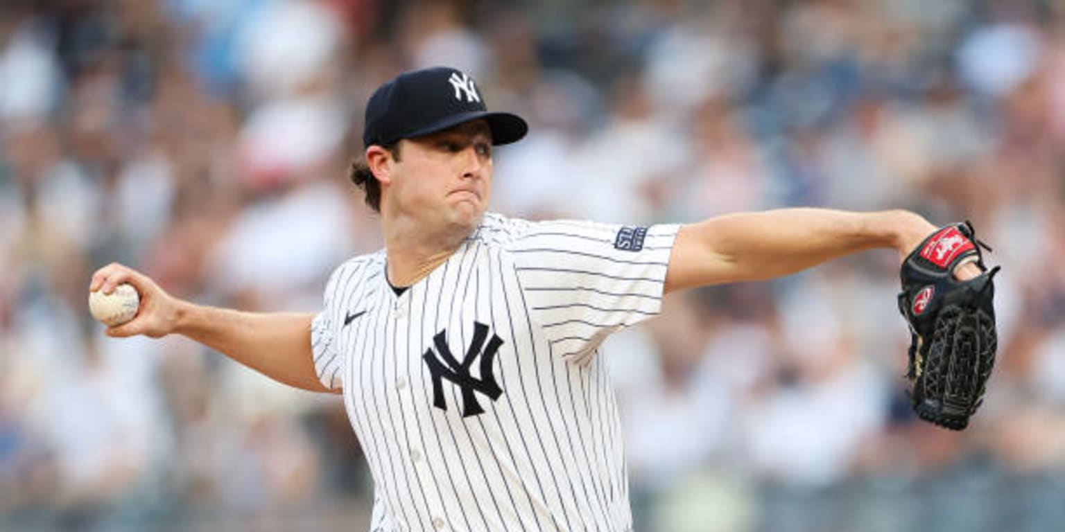 Gerrit Cole lució en su regreso con los Yankees