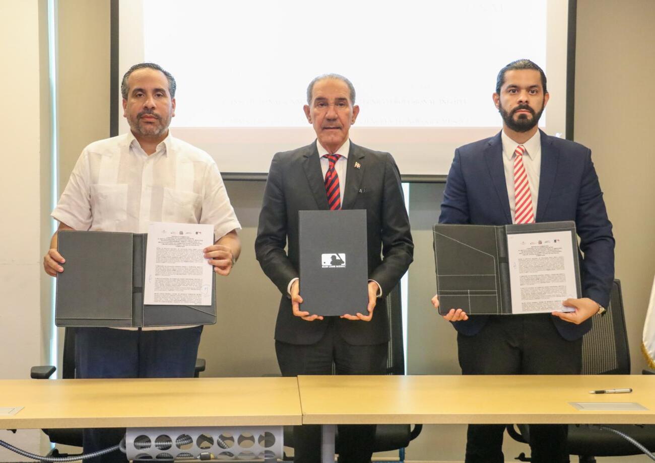 Inefi firma acuerdo múltiple con MLB, Infotep y Mescyt