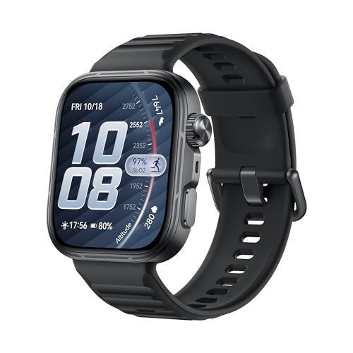 HUAWEI Watch FIT 5 Pro Smartwatch, Preciso GPS, ECG, 3000 Nits, Negro