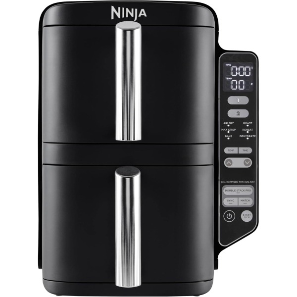 NINJA - Freidora de aire Ninja 6 en 1 vertical max 7,6 litros SL300EU.