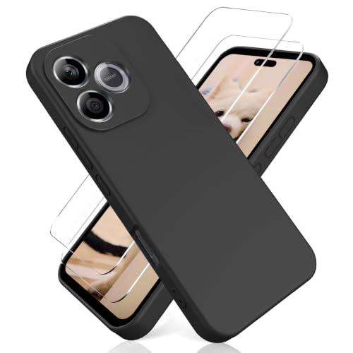 YiKaDa - Funda para Honor 600 Lite & [2 Unidades] Cristal Templado Protector de Pantalla