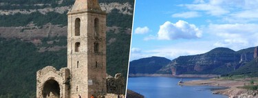 Hace 60 años hundieron una iglesia de mil años en un embalse de Barcelona. Solo la sequía la ha devuelto a la superficie