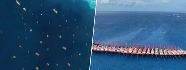 Hay cientos de barcos pesqueros de China frente a Argentina y Taiwán. Lo inquietante es que ninguno ha lanzado las redes al mar