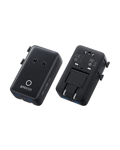 Anker Nano Adaptador Enchufe Universal de Viaje con 5 Puertos