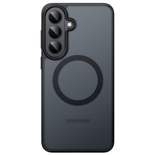 JETech Funda Magnética para Samsung Galaxy S26 FE, Negro