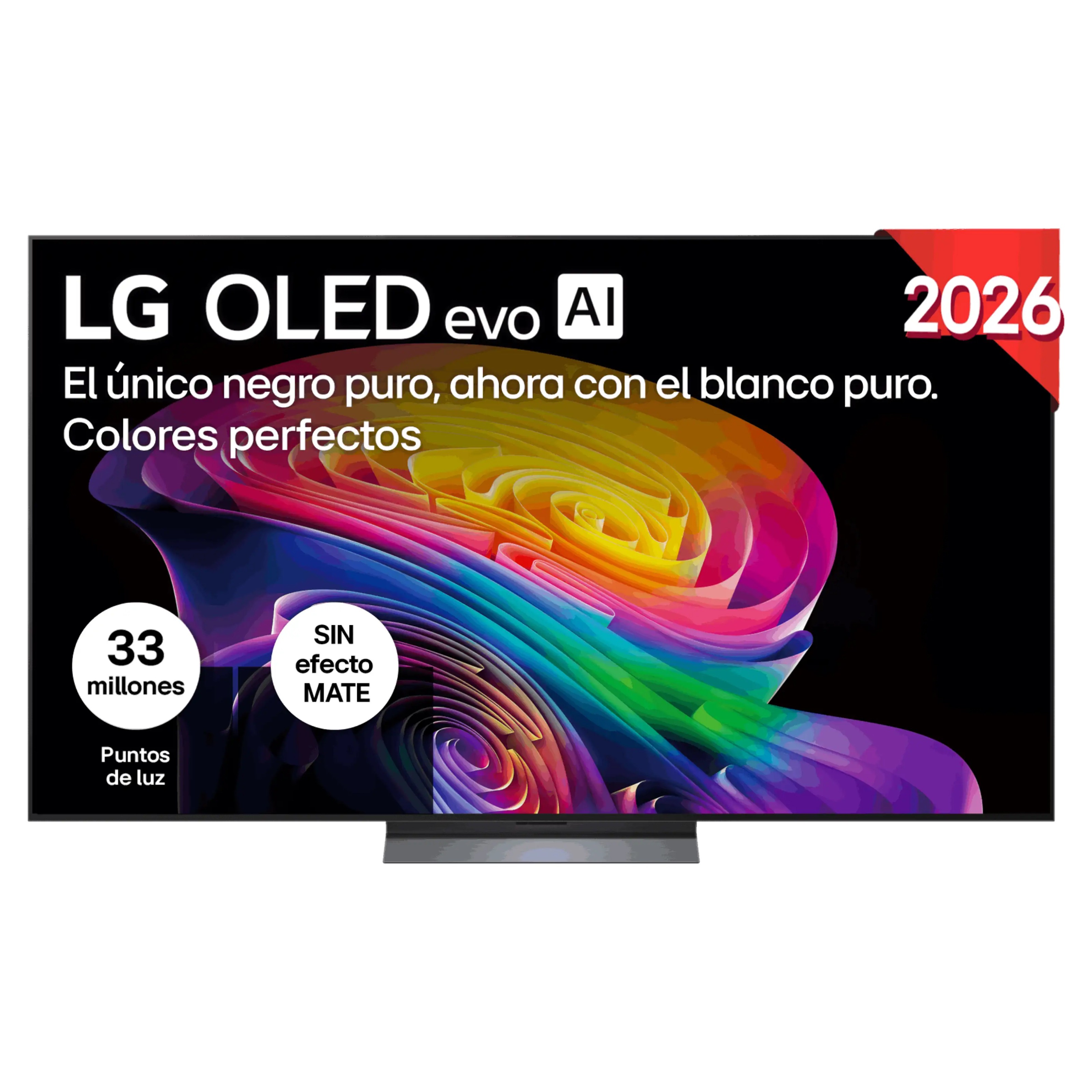 TV OLED 77" - LG OLED77C65LA, OLED 4K, Procesador Inteligente α11 AI Processor 4K Gen3, Smart TV, DVB-T2 (H.265), Negro
