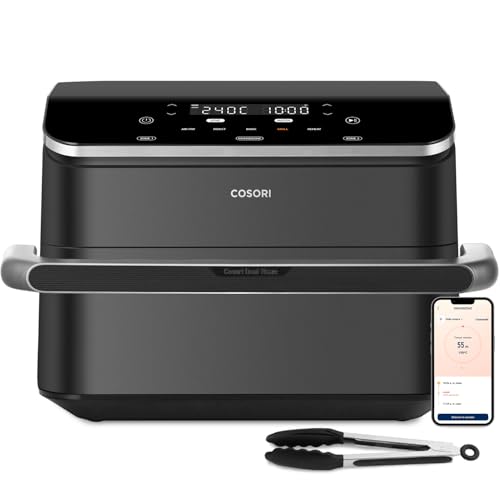 Cosori Freidora de Aire 10L Dual Blaze Twinfry, Doble Cesta con Divisor