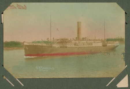 Statelibqld 1 256135 Hand Coloured Postcard Of S S Yongala Ca 1905