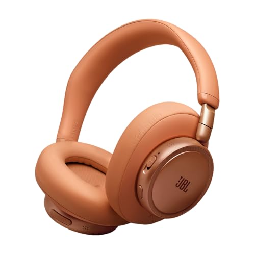 JBL Live 780NC, Auriculares Over-Ear Inalámbricos con Bluetooth, Naranja