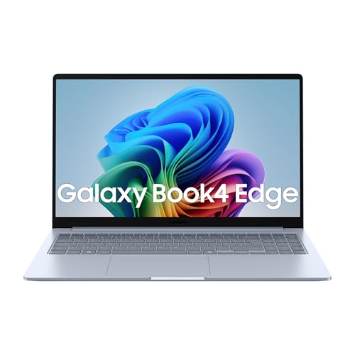 Samsung Galaxy Book4 Edge, Ordenador Portátil Ultrafino 15.6" Full HD LED, Snapdragon X 8 Core, 16GB RAM, 512GB SSD, Qualcomm Adreno, Windows 11 Home, Gris, Teclado QWERTY Español