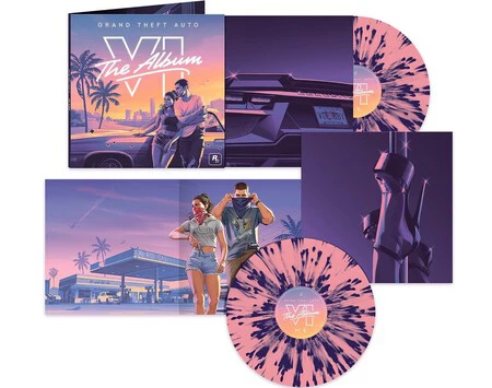 Grand Theft Auto Vi The Album Color Rosa Y Morado Edicion Exclusiva Amazon