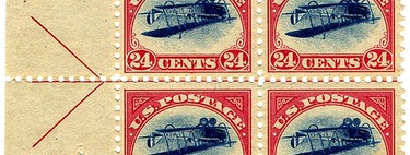 En 1918, un hombre compró sellos defectuosos y erróneos por 20 dólares. En 2023 uno de ellos valía 2 millones de dólares