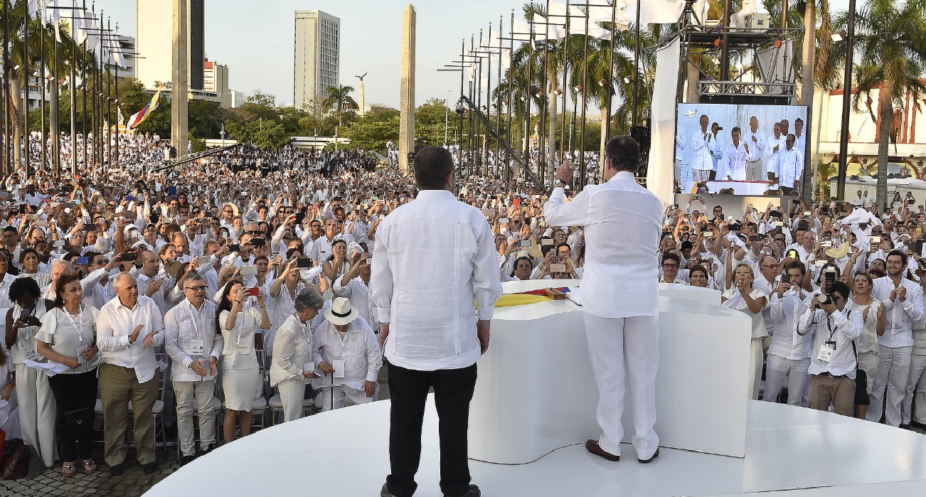 Se cumplen 10 años de la firma de la paz en Cartagena