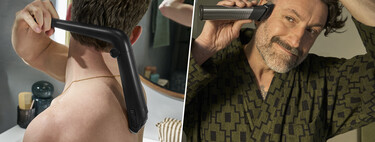Así son las tres nuevas afeitadoras y recortadoras de Philips: una trae un curioso gadget para acabar con el vello de la espalda sin ayuda