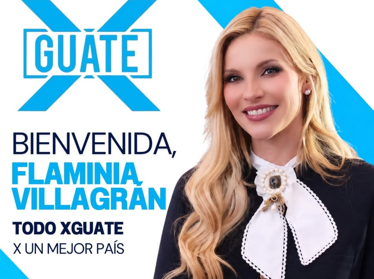 Flaminia Villagrán fue oficializada como secretaria de la Mujer en el partido XGuate.